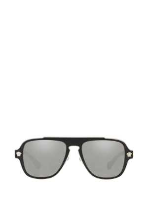 Versace Eyewear Square Frame Sunglasses