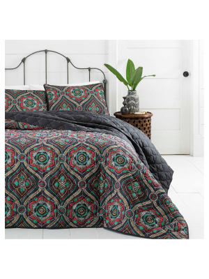 Nairobi Ogee Quilt Set - Azalea Skye