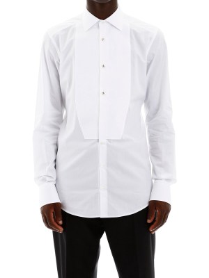 Dolce & Gabbana Tailored Bib Tuxedo Shirt