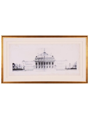 Architectural Rome Print Ii