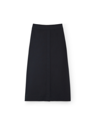 Stewart A-line Cotton Skirt