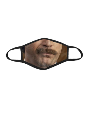 The Scotch Stache | Mustache Print Face Mask | Pre-order | Ships In About 4 Weeks