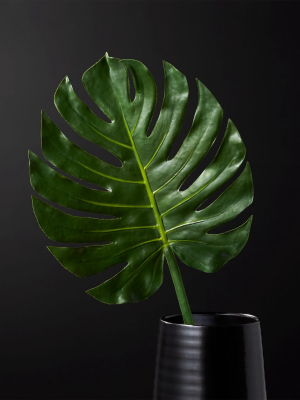 Faux Monstera Leaf 41"