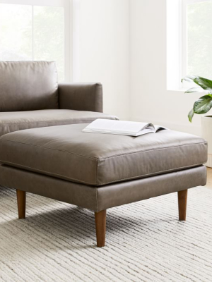 Haven Loft Vegan Leather Ottoman