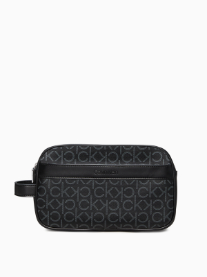 Refined Monogram Logo Dopp Kit