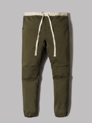 Beams Plus Twill Gym Pants (olive)