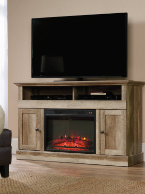 Cannery Bridge Media Fireplace Lintel Oak - Sauder