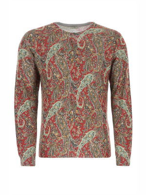 Etro Paisley Print Sweater