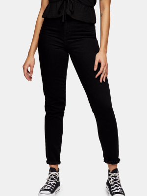 Black Mom Tapered Jeans