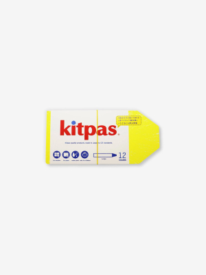 Kitpas Art Crayons - Large 12 Colors