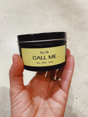 Call Me Travel Candle