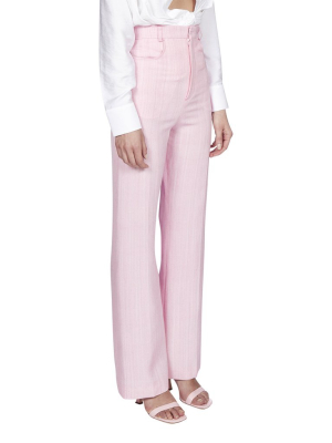 Jacquemus Le Pantalon Sauge High Waist Pants