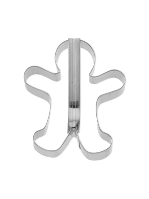Stainless-steel Gingerbread Man Handle Cookie Cutter