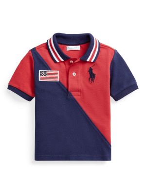 Big Pony Cotton Mesh Polo