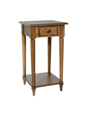 Bandon Side Table Ginger Brown - Osp Home Furnishings