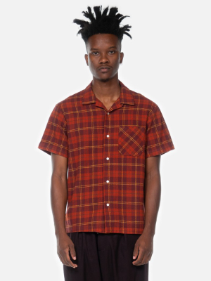 Fields Open Collar Shirts / Plaid