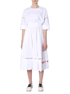 Philosophy Di Lorenzo Serafini Logo Midi Dress