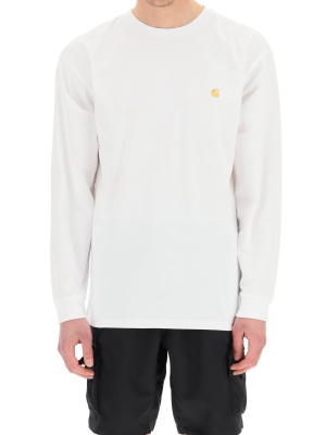 Carhartt Wip Logo Embroidered Sweatshirt