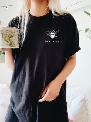 Bee Kind Eco Tee (single Color Print)