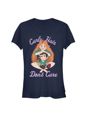 Junior's Ralph Breaks The Internet Merida Hair T-shirt