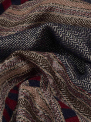 Etro Striped Knit Scarf