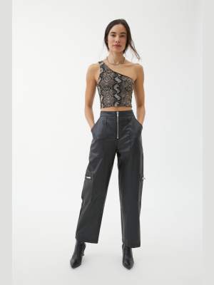 The Ragged Priest Faux Leather Pant