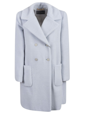 Alberta Ferretti Double-breasted Tailored Coat