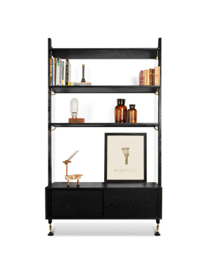 Theo Modular Wall Unit With Drawer By District Eight