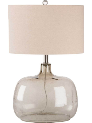 Bria Table Lamp Ivory/taupe/light Gray