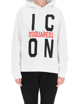 Dsquared2 Icon Logo Print Hoodie