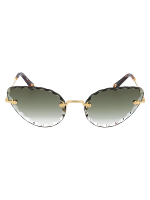 Chloé Eyewear Cat-eye Frame Sunglasses