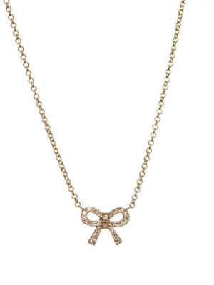 Charlotte Bow Necklace