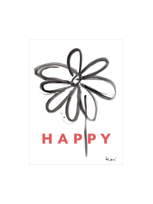 Happy Daisy Mini Art Print