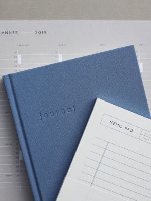 Blue Hardcover Journal