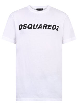 Dsquared2 Logo Printed Crewneck T-shirt