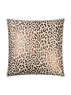 D.v. Kap Metallic Cheetah Pillow