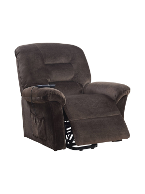 Janetta Accent Chairs Brown - Iohomes