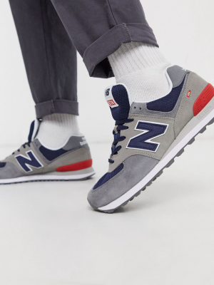 Newbalance 574 Trainers In Grey