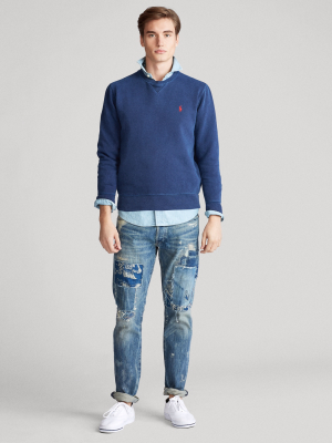 Garment-dyed Fleece Sweatshirt