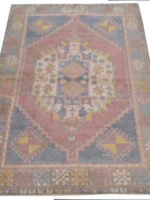 Turkish Anatolian Rug 3'11" X 6'2"