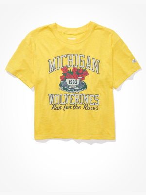 Tailgate Women's Michigan Wolverines Retro T-shirt