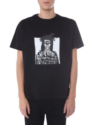 Neil Barrett New Noise Graphic Print T-shirt