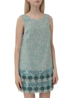 Elisabetta Franchi Sequined Mini Dress