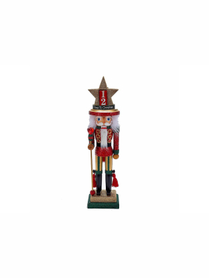 Kurt Adler 18" Hollywood Nativity Hat Nutcracker