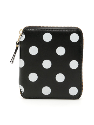 Comme Des Garçons Wallet Polka Dot Wallet