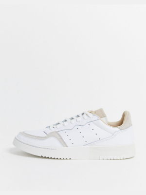 Adidas Originals Supercourt Sneakers In White