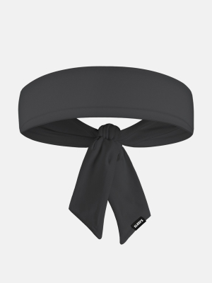 Hue Dark Gray Ninja Headband