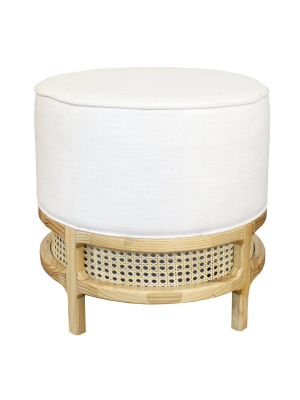 Worlds Away Lyanna Stool