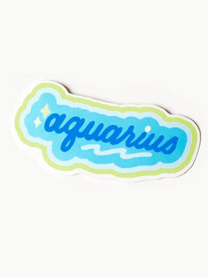 Aquarius Sticker