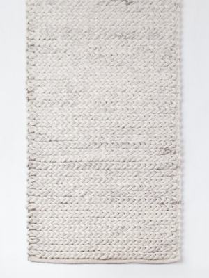 Wool Knitted Rug